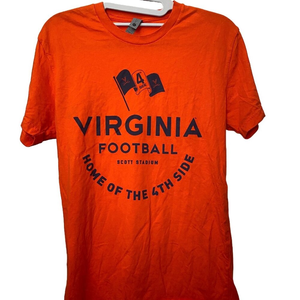 UVA University of Virginia Football Scott Stadium Next Level Apparel Tee Shirt S